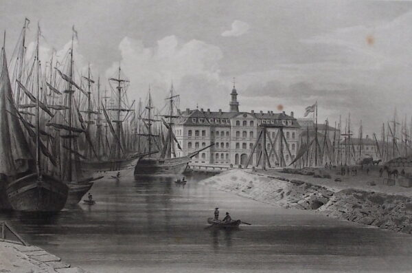 DUCKETT (W.) La France. Vues de ses monuments et de ses sites les plus remarquables. Collection de gravures sur acier avec texte explicatif et descriptif par W. Duckett. Tomer premier : La Normandie. Darmstadt, Gustave Georges Langé ; Paris, Ricoul et G. Scriba ; New York, Frédéric Langé, 1866. – Image 6