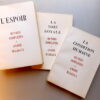 MALRAUX (André) Oeuvres complètes. Genève, Skira, 1945.