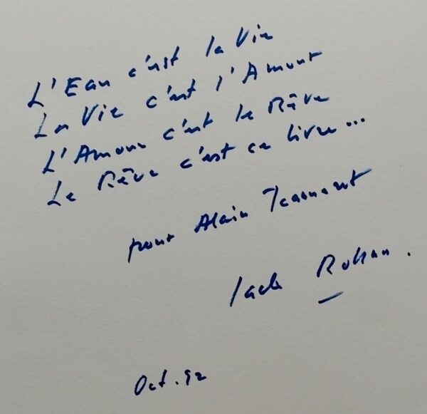 ROLLAN (Jack) / REMON (Jean-Pierre) Lacs de rêve - Rêve de lacs. Perroy, Editions d'Art Hifach SA, 1992. – Image 6