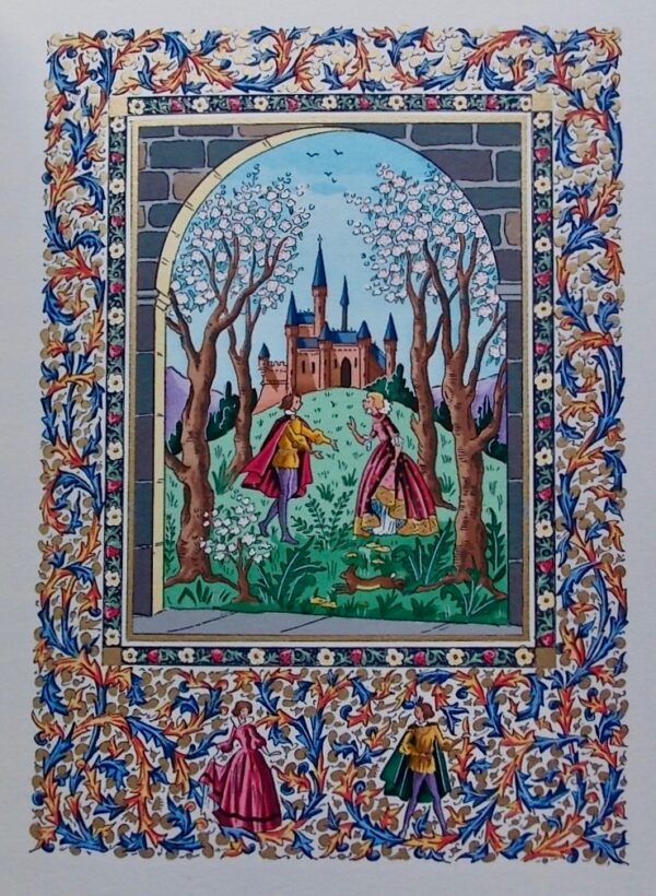 PERRAULT (Charles) - LEPRINCE DE BEAUMONT - D'AULNOY (Marie) Contes de Perrault & Contes du temps jadis. Nice, Editions le Chant des Sphères, 1968. – Image 5