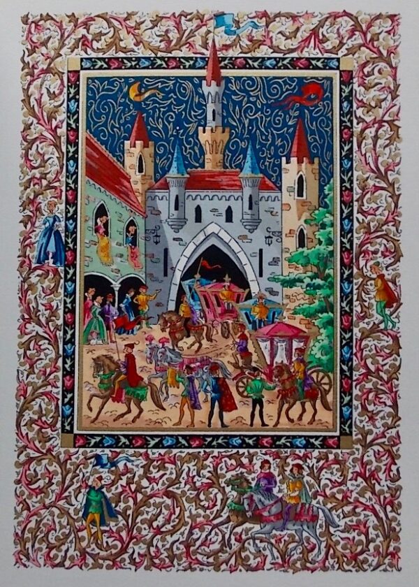 PERRAULT (Charles) - LEPRINCE DE BEAUMONT - D'AULNOY (Marie) Contes de Perrault & Contes du temps jadis. Nice, Editions le Chant des Sphères, 1968. – Image 6