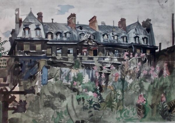 JORGENSEN (Monique) & TERRIER (Max) Hôtels historiques de Paris I & II. Paris, Le Livre et l'Estampe - Marcel Daubin, 1945-1947. – Image 6