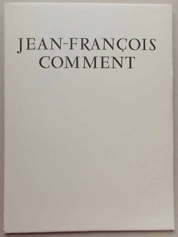 [COMMENT] - JORAY (Marcel) Jean-François Comment. La Neuveville, Ed. du Griffon (coll. L'Art Suisse Contemporain), 1954.
