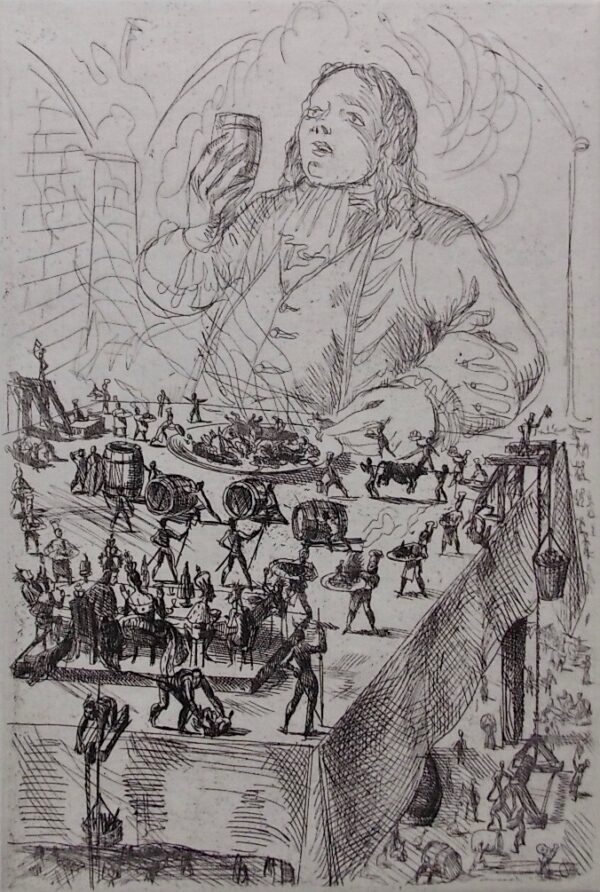 [NORTH] - SWIFT (Jonathan) Voyages de Gulliver dans des contrées lointaines. Volume I: Voyage à Lilliput. Lausanne, Gonin (coll. Les Flambeaux), 1944. – Image 5