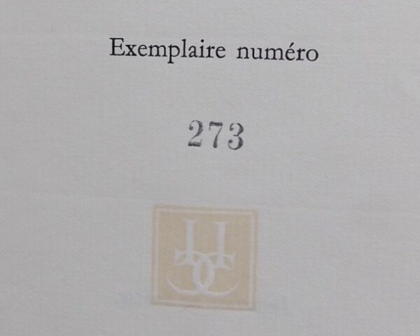 LARBAUD (Valéry) Le vaisseau de Thésée. Neuchâtel, Ides et Calendes, 1946. – Image 4
