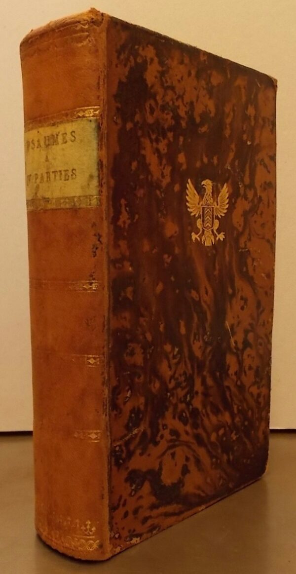 [psaumes] Les psaumes de David, à quatre parties, Avec les cantiques sacrés, pour les principales Solemnités des Chrétiens. A Neuchâtel, chez Louis Fauche-Borel, 1803. – Image 2