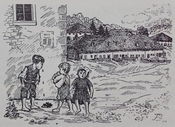 BEURET-FRANTZ (Jos.) Secrets des vieilles maisons. Simples gens... simples choses. Porrentruy, Frossard, 1954. – Image 3