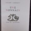 LARBAUD (Valery) Une nonnain. Neuchâtel, Ides et Calendes (coll. Ides Poétiques), 1946.
