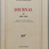 POURTALES (Guy de) Journal II (1919-1941). Paris, Gallimard (coll. Blanche), 1991.