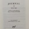 POURTALES (Guy de) Journal II (1919-1941). Paris, Gallimard (coll. Blanche), 1991. – Image 3
