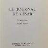 ALIN (Pierre) Le journal de César. Porrentruy, Editions du Pré-Carré (coll. Jurassica), 1979. – Image 3