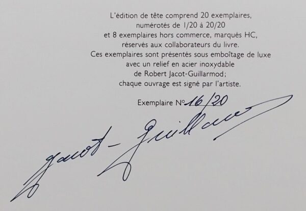 REYMOND (Armande) Jacot-Guillarmod. Neuchâtel, Editions Victor Attinger, 1990. – Image 4