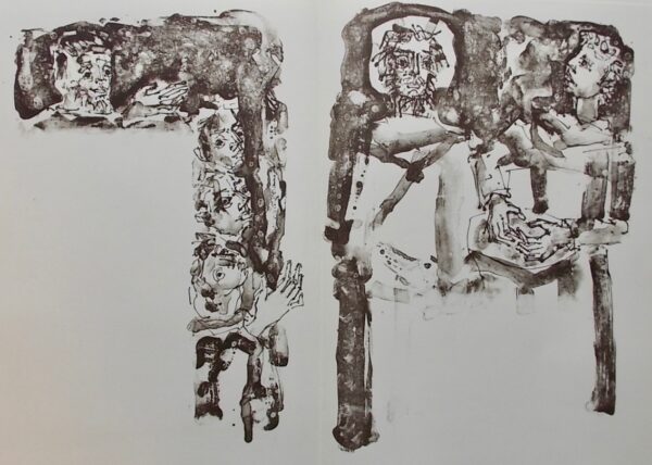 GERSON (Jehan) -  AÏZPIRI (Paul) La Passion de Nostre Seigneur. Paris, Pierre de Tartas, 1960. – Image 6