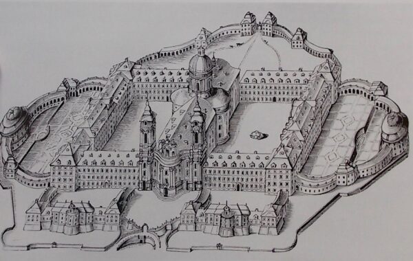 WYSS (Alfred) & RAEMY (Daniel de) L'ancienne abbaye de Bellelay. Histoire de son architecture. [Bienne], Intervalles, 1992. – Image 3