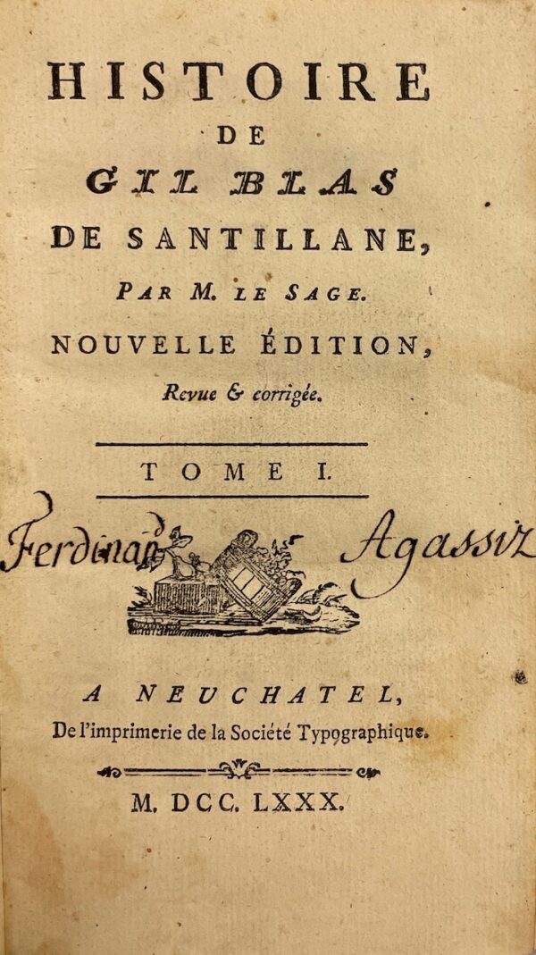 LE SAGE (Alain René) Histoire de Gil Blas de Santillane. Neuchâtel, De l'imprimerie de la Société Typographique, 1780. – Image 2