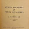 OBERTHUR (Joseph) Bécasse, bécassines et petits échassiers. Paris, Durel Editeur (coll. Le monde merveilleux des bêtes), 1948. – Image 2