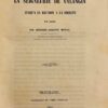 MATILE (Georges-Auguste) Histoire de la Seigneurie de Valangin jusqu'à sa réunion à la directe en 1592. Neuchâtel, James Attinger, 1852. – Image 2