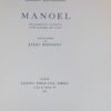 BAUDELAIRE (Charles) Manoël. Fragments inédits d'un drame en vers. Paris, Emile-Paiul Frère, 1928. – Image 3