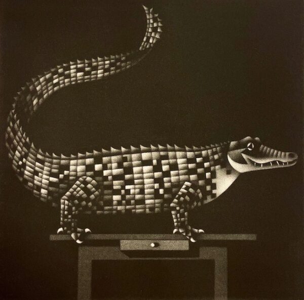 AVATI (Mario) Noah's Ark. Ten Mezzotints by Avati. New York, Aquarius Press, 1971. – Image 5