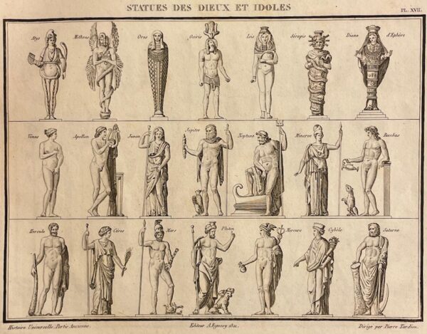 [SEGUR] - TARDIEU (Pierre) Atlas pour Servir à l'Histoire Ancienne, Romaine et du Bas-Empire des Oeuvres de M. le Comte de Ségur, de l'Académie Française, dirigé, dessiné et gravé par P. TARDIEU et contenant 20 planches. Avec texte explicatif. Paris, Eymery Editeur, 1827. – Image 3