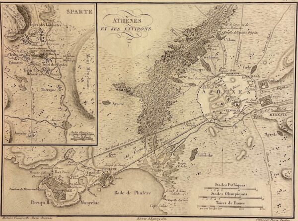 [SEGUR] - TARDIEU (Pierre) Atlas pour Servir à l'Histoire Ancienne, Romaine et du Bas-Empire des Oeuvres de M. le Comte de Ségur, de l'Académie Française, dirigé, dessiné et gravé par P. TARDIEU et contenant 20 planches. Avec texte explicatif. Paris, Eymery Editeur, 1827. – Image 6