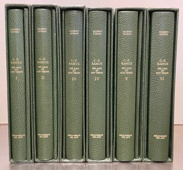 [RAMUZ] - GUISAN (Gilbert) [Présentation, choix et notes] C.-F. Ramuz, ses amis et son temps. Lausanne, Bibliothèque des Arts, 1967-1970. – Image 2