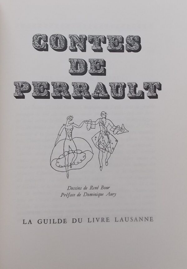 PERRAULT (Charles) [Contes] Lausanne, Guilde du Livre, 1950. – Image 2