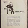 [TRACT SURREALISTE] - BRETON (André) et al. Coup de semonce. Paris, 25 mars 1957.