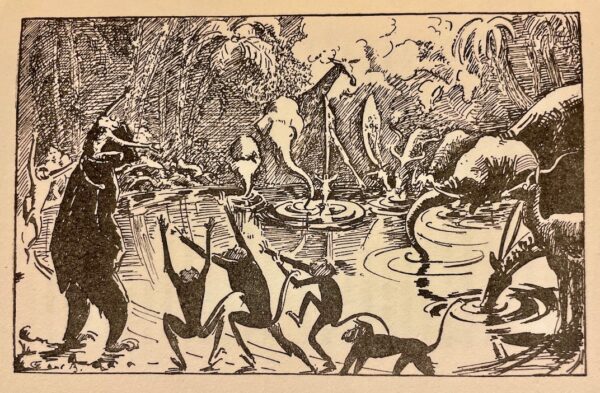OSTERMANN (Robert) L'étonnante histoire du singe Sami. Neuchâtel, Delachaux & Niestlé, 1934. – Image 4