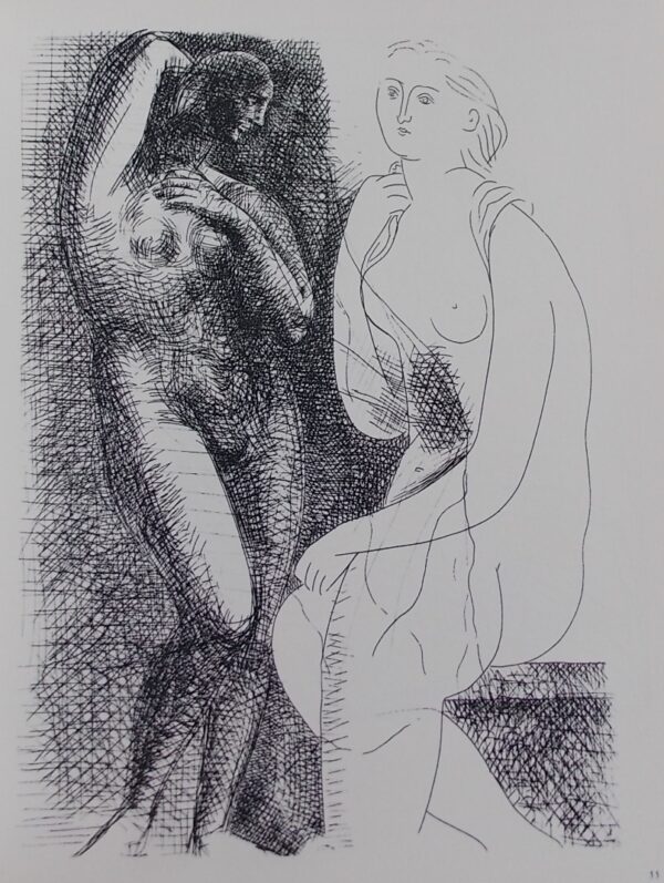 [PICASSO] - GEISER (Bernhard) L'oeuvre gravé de Picasso. Lausanne, Guilde du Livre, 1955. – Image 2