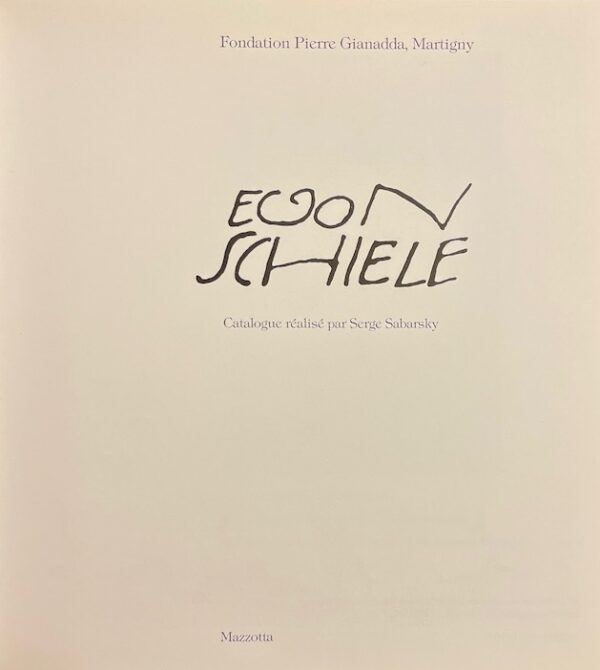 [SCHIELE] - SABARSKY (Serge) Egon Schiele. Martigny, Fondation Pierre Gianadda, 1986. – Image 2