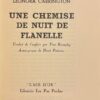 CARRINGTON (Leonora) Une chemise de nuit de flanelle. Paris, librairie des Pas Perdus (coll. L'âge d'or), 1951. – Image 2