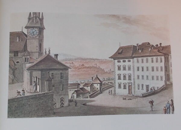 TERRAPON (Michel) Fribourg, aquarelles du XIXe siècle. Neuchâtel, Ides et Calendes, 1977. – Image 2