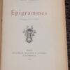 VERLAINE (Paul) Epigrammes. Paris, Bibliothèque artistique et littéraire, 1894. – Image 3