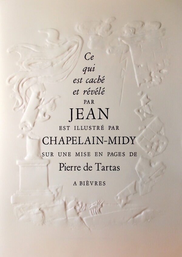 CHAPELAIN MIDY (ill.) L'Apocalypse de Jean. Bièvres-en-Essonne, Pierre de Tartas, 1982. – Image 4