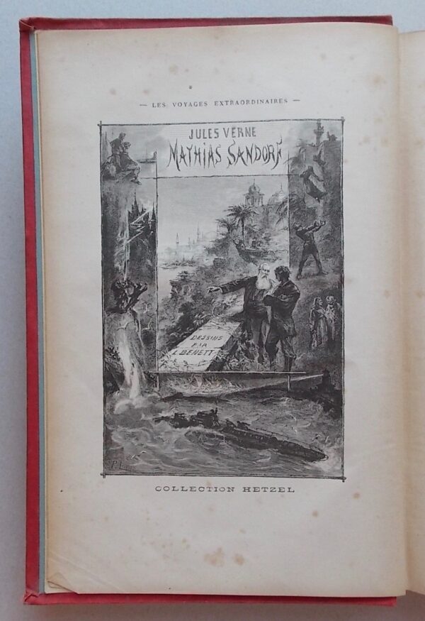 VERNE (Jules) Mathias Sandorf. Paris, Hetzel (coll. Voyages extraordinaires), 1885. – Image 7