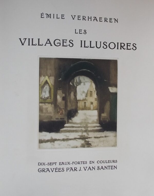 VERHAEREN (Emile) Les villages illusoires. Sans lieu, Editions d'Art Devambez, 1929. – Image 2