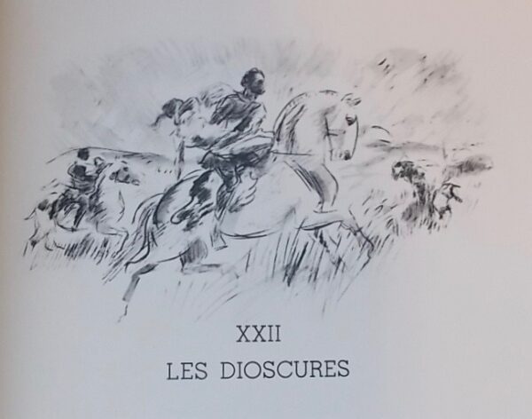 [CLEMENT (Charles)] - ARISTOPHANE - THEOCRITE Théâtre complet. Oeuvres complètes. Paris, Union Latine d'Editions & Lausanne, Editions du Bibliophile, 1946-1947. – Image 4