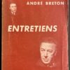BRETON (André) Entretiens (1913-1952). Paris, Gallimard (coll. Le Point du Jour), 1952.