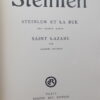 [STEINLEN] - AURIOL (George) & DYSSORD (Jacques) Steinlen. Steinlen et la rue par George Auriol - Saint Lazare par Jacques Dessord. Paris, Eugène Rey Editeur, 1930. – Image 2