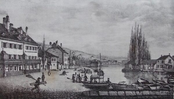CHAMBRIER (Samuel de) Description topographique et économique de la Mairie de Neuchâtel. Neuchâtel, Henri Wolfrath, 1840. – Image 5