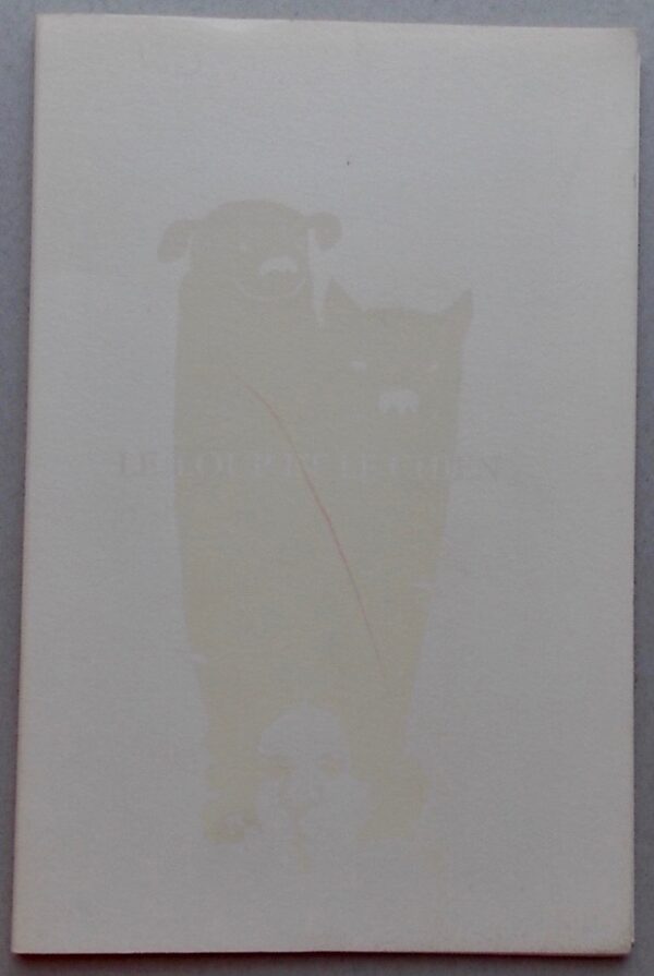[KALONJI (Jean-Philippe)] - LA FONTAINE (Jean de) Le loup et le chien. Genève, Bibliothèque Publique et Universitaire, 1995.