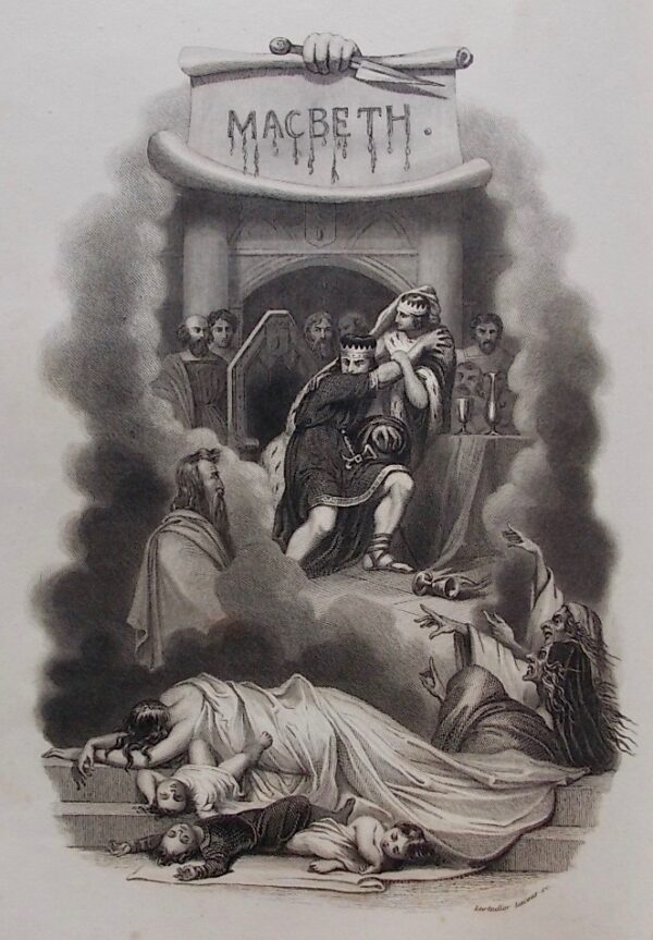 [SHAKESPEARE] - LAMB (Charles) Le Mémorial de W. Shakspere. Contes Shaksperiens par Charles Lamb, traduits de l'Anglais par M. Alphonse Borghers. Paris, Baudry, 1842. – Image 6