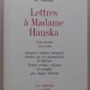 BALZAC (Honoré de) Lettres à Madame Hanska (1832-1848). Paris, Les Editions du Delta, 1967-1971. – Image 2