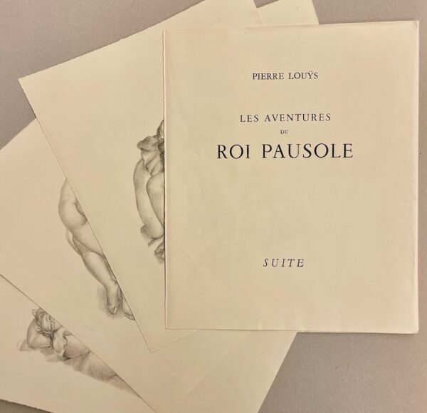 LOUŸS (Pierre) Les aventures du roi Pausole, illustrée par Suzanne Ballivet. Monte-Carlo, Editions du Livre, [1945]. – Image 5