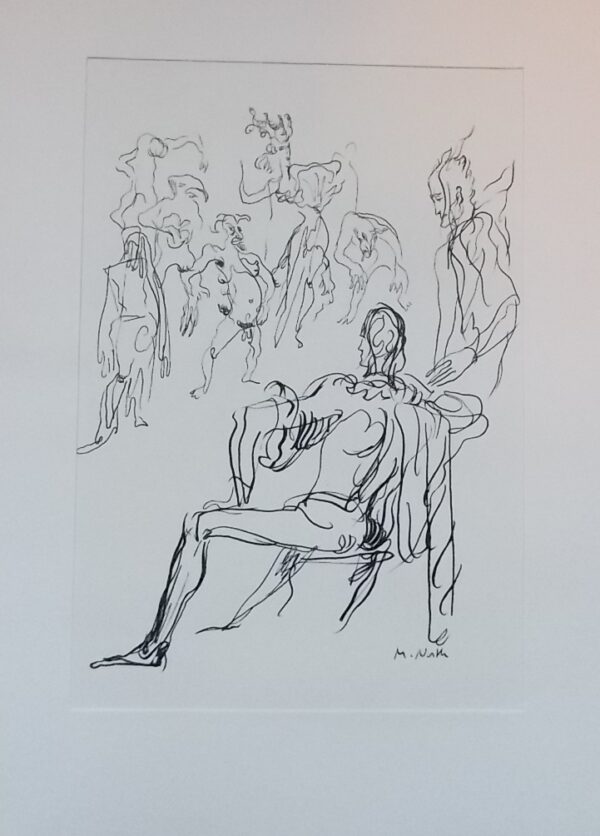 [NORTH (Marcel)] - MARLOWE (Christopher) The tragical history of Doctor Faustus. Neuchâtel, Messeiller, 1945. – Image 2