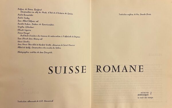*** Suisse romane. S. l. Zodiaque, 1958. – Image 2