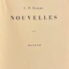 RAMUZ (Charles Ferdinand) Nouvelles. Lausanne, Mermod, 1944. – Image 2