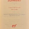 CELINE (Louis-Ferdinand) Romans I.  Voyage au bout de la nuit.- Mort à crédit. Paris, Gallimard (coll. Bibliothèque de la Pléiade), 1981. – Image 2