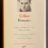 CELINE (Louis-Ferdinand) Romans I.  Voyage au bout de la nuit.- Mort à crédit. Paris, Gallimard (coll. Bibliothèque de la Pléiade), 1981. – Image 3